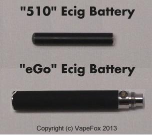 Ecig Battery Guide The following is a brief overview concerning batteries used in our electronic cigarette and mechanical mod devices. If you have any questions, please don't hesitate to contact us.