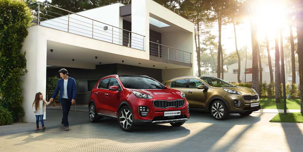 The Kia Sportage For journeys, not just destinations. The Kia Sportage is all about offering you more than you d expect. More breathtakingly distinct design. More cutting-edge technologies.