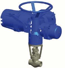 Auxiliary Operators The superstructure of Vogt valves are FORGED, RUGGED and lend themselves to