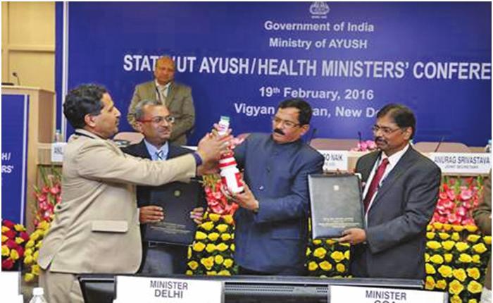 Exchanging Licence Agreement for commercialization of Ayush-64, an ayurvedic formulation for treatment of Malaria and Ayush-82 an ayurvedic formulation for management of Diabetes with