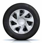 Sagano alloy wheels 16" Taiga alloy wheels Mink