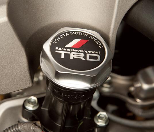 standards for performance and strength TRD Radiator Cap Enhance performance in high-rpm