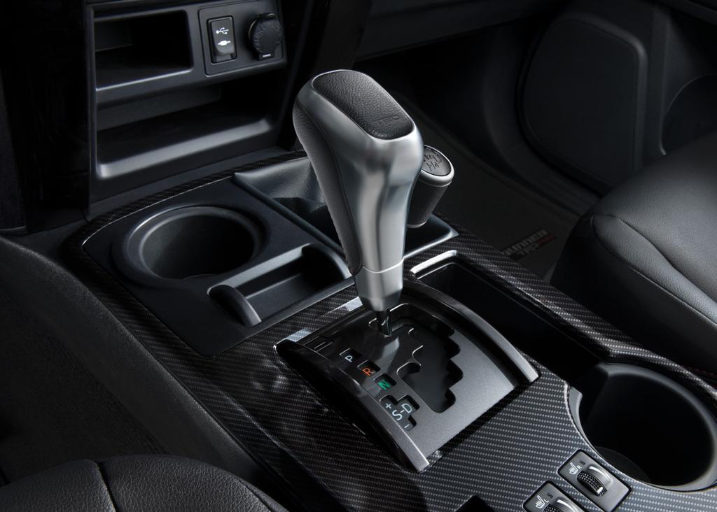 8 /10 TRD Shift Knob (A/T) Enhance your connection to your 4Runner every time you shift into gear.