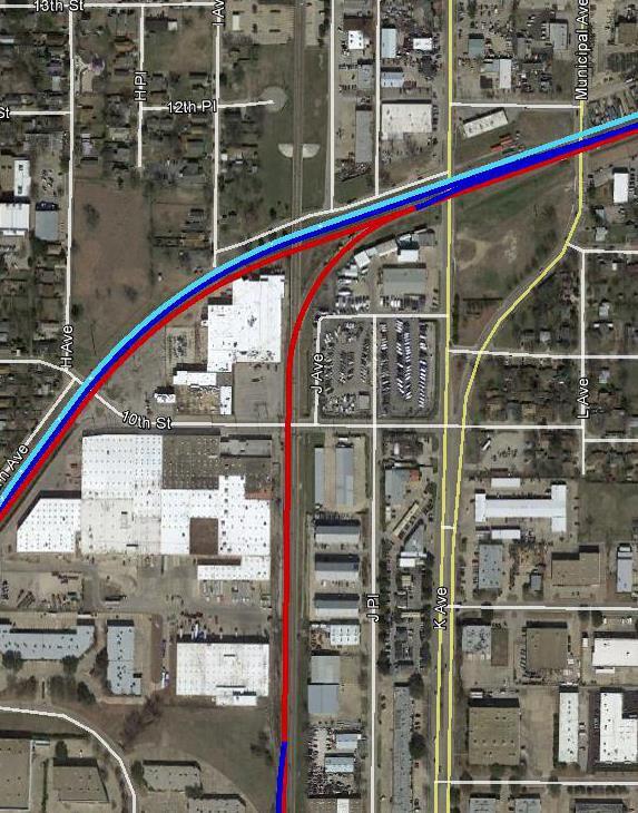 Plano Identified Issues New LRT Station Need for pedestrian connection at and