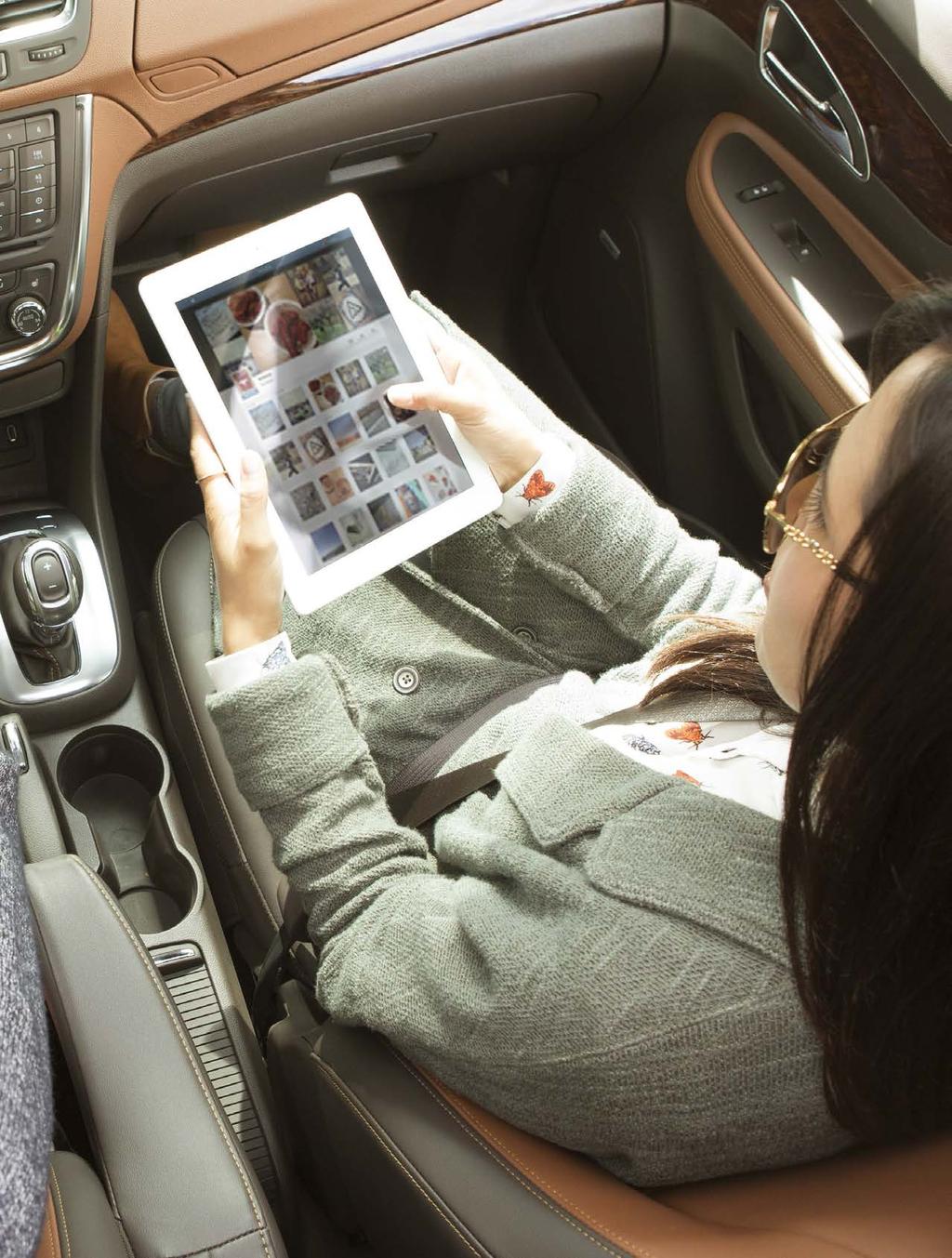 WHEN 4G LTE WI-FI CONNECTS YOU TECHNOLOGY In the 2016 Encore, OnStar 1 with 4G LTE and a built-in Wi-Fi hotspot 2 turn your Encore into a reliable mobile hub, with great signal quality and bandwidth.