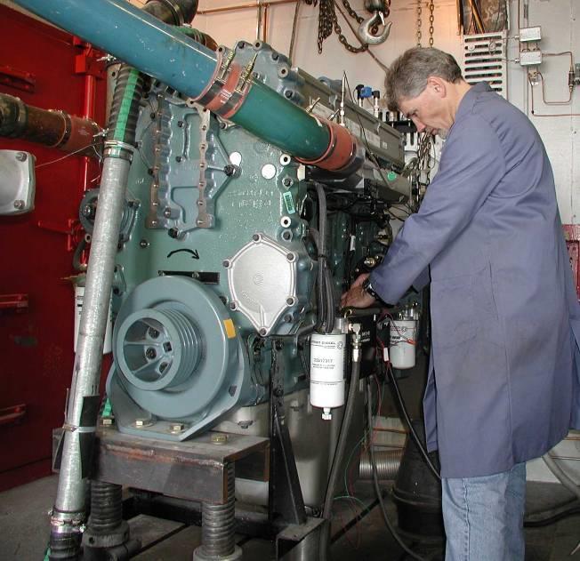 Certification for U/G Mine Engines Characterize engine emissions on laboratory dynamometer Determine ventilation volumes