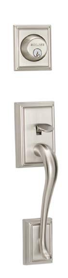 Schlage F Series Entrance Sets Accent Georgian