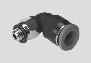 Key features Push-in fittings product range QSM, mini series Technical data Internet: qsm QS, standard series Technical data Internet: qs Miniature push-in fittings for maximum component density in