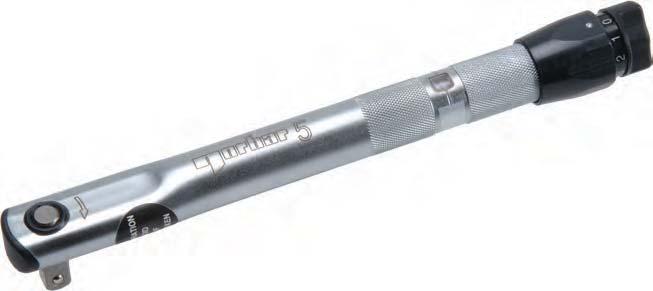 www.norbar.com 5 The 5 is a torque wrench that offers high accuracy and the convenience of interchangeable 1/4 in.