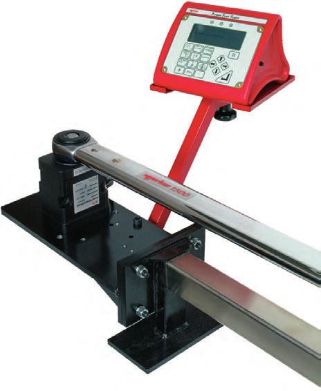ended beams allow calibration to the highest class of accuracy specified by BS7882:2008 Radius Ended Beams are designed with a ±8 degree usable arc within which the calibration accuracy is unaffected