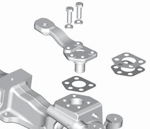 7 Assembly and Installation - MX-120-EVO Series Figure 7.7 C. Check the knuckle assembly end play.