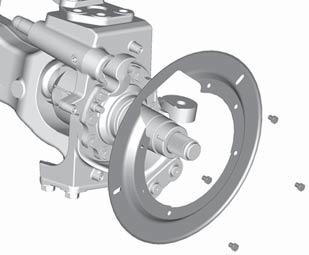 7 Assembly and Installation - MX-120-EVO Series Figure 7.10 BUSHING 8. Install the spindle. Fasten all parts to the knuckle with 10 capscrews and washers. Tighten to 180-230 lb-ft (244-312 N m).