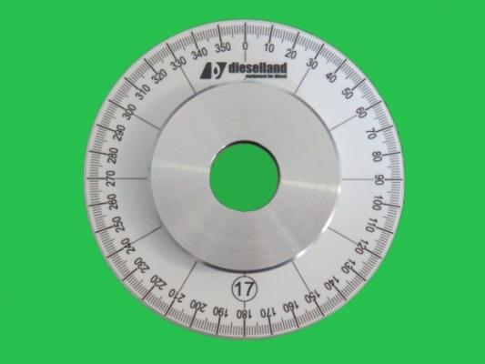 DL- CRN50107A Protractor for injectors with nozzle nut 17-19mm 2.