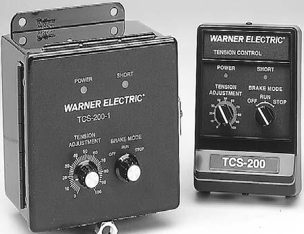 Tension Controls Analog/Manual Control for Electric Systems TCS-200-1 (P/N 6910-448-086) TCS-200-1H (P/N 6910-448-087) Analog/Manual Control TCS-200 (P/N 6910-448-055) The Analog/Manual Control is a
