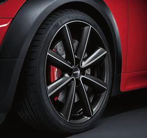 stylishly with the John Cooper Works side scuttles to highlight the striking, distinctive