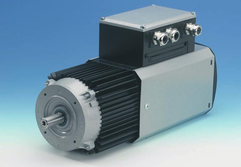 Drive control directly at the operating process inverter integrated into the motor VARICON is available in all IEC sizes in foot and/or flange mounting as 2, 4 and 6 pole motor.