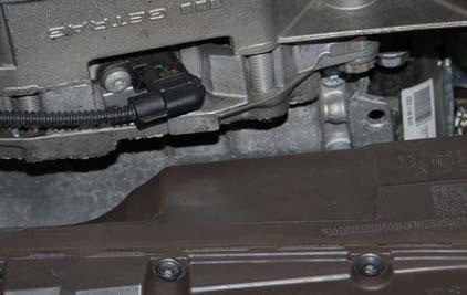 As with the steering rack, the connector will have a locking tab (inset
