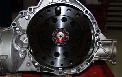 Rotate or wiggle the clutch module back and forth as necessary until it slides all the way on and is fully seated.