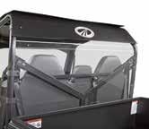 passengers 11 29 38 ROOFS/WINDSHIELD 1. Thermoplastic Roof 2. Aluminum Roof 3. Fold-Down Front Windshield 4.
