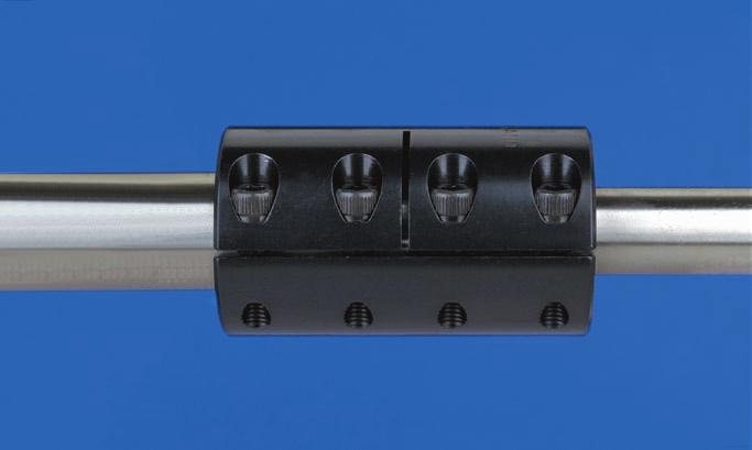 Rigid Couplings from RULAND Ruland s rigid couplings are available in one- and two-piece clamp designs, and set screw style, with and without keyways in a variety of materials.