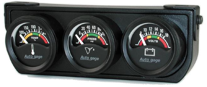 55 Black face tachometer, for use with 4,6 or 8cyl engines with most factory and aftermarket ignitions. Coil pack ignitions will need an adaptor- [BY8918].