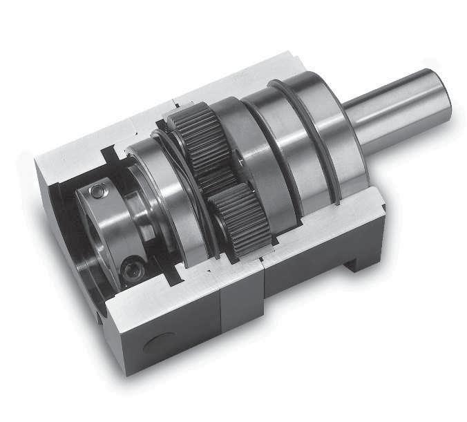 TRUE Planetary Gearheads DuraTRUE ue Planetary Gearheads Ready for Immediate Delivery Precision 8 arc-minutes Frame Sizes Torque Capacity up to 834 Nm Ratio Availability 3:1 thru 1:1 Radial load