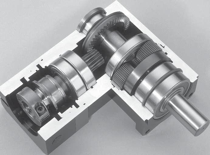 TRUE Planetary Gearheads DuraTRUE 9 Right Angle Gearheads Ready for Immediate Delivery Precision Frame Sizes Torque Capacity 8 arc-minutes up to 842 Nm Ratio Availability 1:1 thru 5:1 Radial load