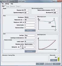 Simulation Tool for Soft Starters (STS) Easy input of motor and load data Graphic display of start operations A convenient way of designing soft starters using a simple, quick and easy-to-use