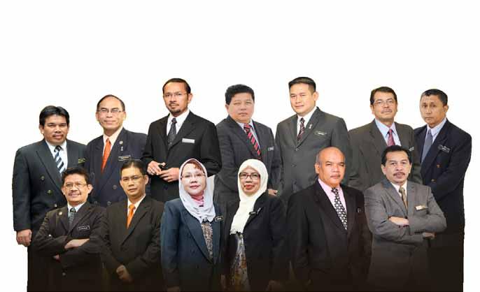 Ali, TPj Dato Mohd Jamidan bin Abdullah, KPKPj Dato Ahmad Khusairi bin Yahaya, TPj Shaharuddin bin Khalid dan KPKPj Nasaruddin bin Mohd