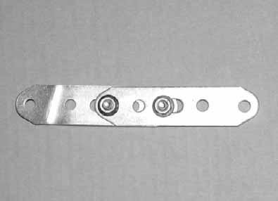 Perforated bracket, bent Perforated bracket M6x bolt, flanged nut [x each] Preparing