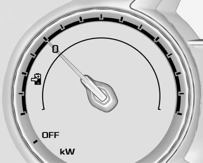 118 Instruments and Controls Power Indicator Gauge (Hybrid) Engine Coolant Temperature Gauge The power gauge indicates the vehicle's power usage in propelling or slowing the vehicle.