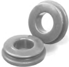 Minimize downtime with Meritor Polyurethane Gladhand Seals! Gladhand Seal Set Each set contains 2 red (emergency) and 2 blue (service) gladhand seals in a poly bag. 40 sets per box.