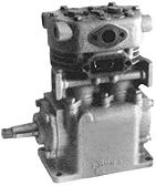AIR COMPRESSORS COMPETITIVE BENDIX TU-FLO 400 4 Hole Base Vertical Mount Pulley Drive Water Cooled Head Air Cooled Block 2 R955275317X R955279024X Bendix 275317X Bendix 279024X Left/Left Flange