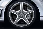 00 19" AMG alloy wheels (4) multi-spoke design front: 235/35 tyres rear: