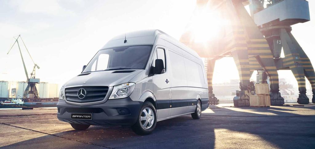 Your safety is our highest priority. The most important standard features of your Sprinter are directed towards your safety.