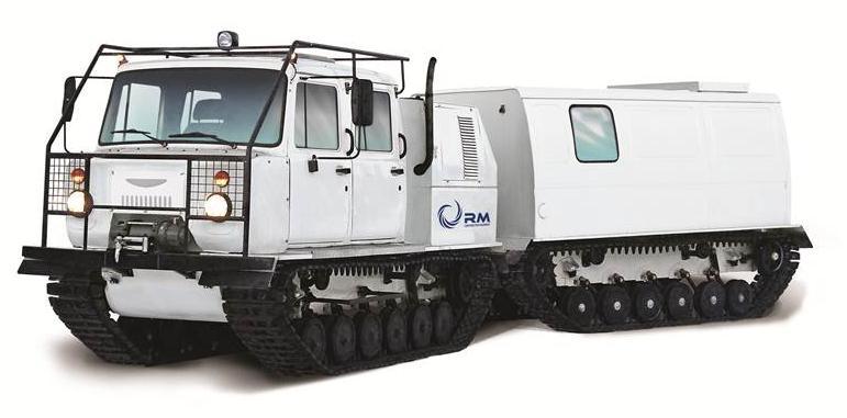 AMPHIBIOUS ALL-TERRAIN TRACKED VEHICLES At home in the