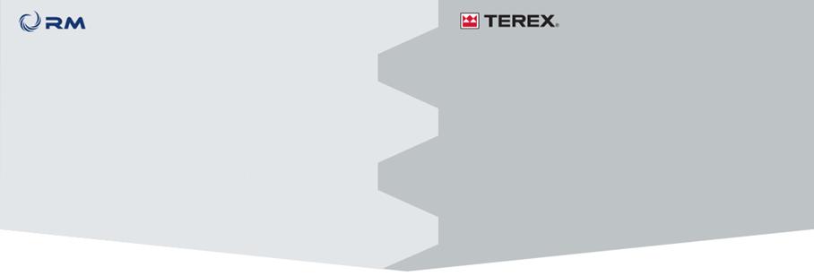 JV RM-TEREX Company mission Provide innovative solutions to customers to enhance profitability and productivity with most capable employees STRONG MARKET PLAYER CAPABILITIES Extensive domestic