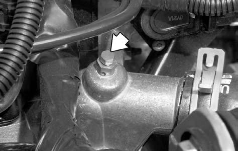 3800 Series II V6 Bleed Valve 3800 V6 engine: There is one bleed valve. It is located on the thermostat housing. 5.