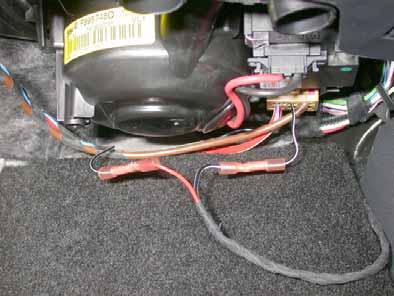 Route wiring harness of IPCU to fan unit.