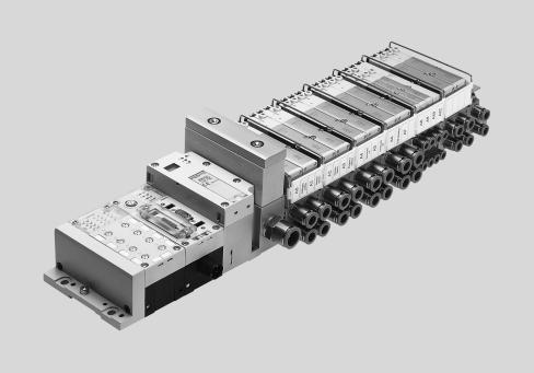 Key features Innovative Versatile Reliable Easy to mount Manifold blocks, tubing connections and exhausts designed for optimum flow rates Tubing diameters: Working ports up to 10 mm Supply ports up
