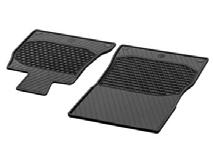 A22268045489G33 All-season floor mats CLASSIC, driver s/ co-driver s mat, 2-piece, RHD, black Made from robust, washable synthetic material for heavy use.