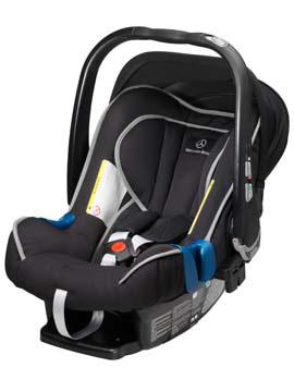 Product features: Enhanced safety as a result of P-PAD, which reduces forces acting on the child by up to 20 percent.