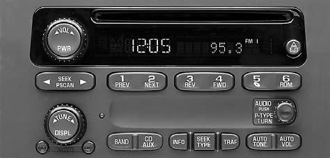 Radio with CD (Up Level) Radio Data System (RDS) Your audio system is equipped with a Radio Data System (RDS). RDS features are available for use only on FM stations that broadcast RDS information.
