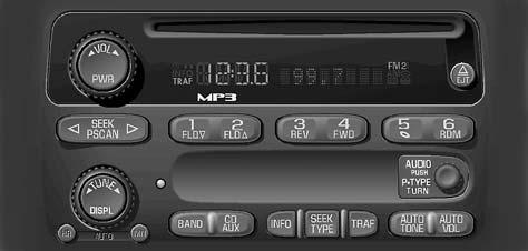 Radio with CD (MP3) Radio Data System (RDS) Your audio system is equipped with a Radio Data System (RDS). RDS features are available for use only on FM stations that broadcast RDS information.