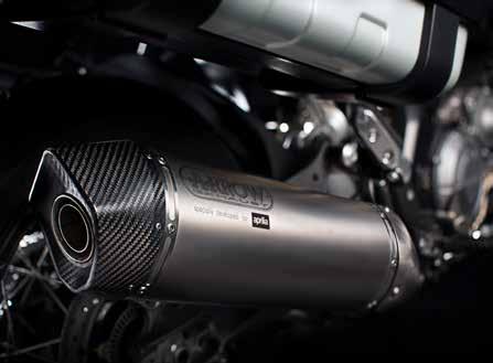 The slip-on exhaust system features hydroformed manifolds, silicone coated springs, and a  The combination of the ECU map with slip-on exhaust gives a noticeable increase in power.