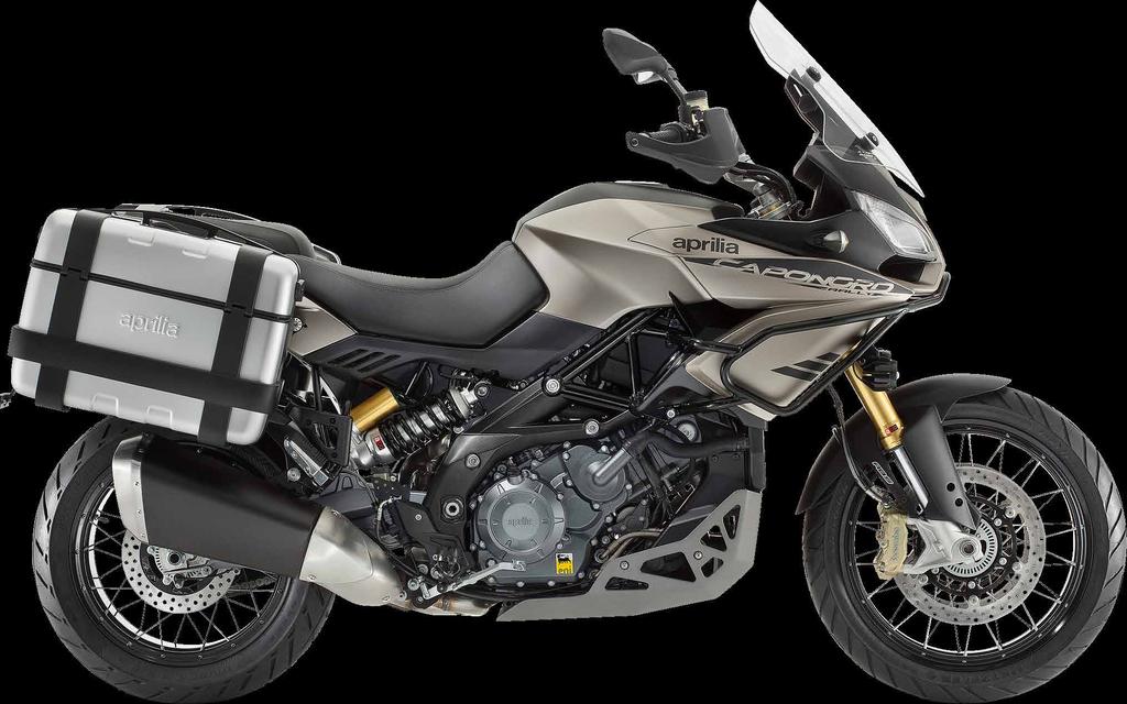 CAPONORD 1200 rally 1200 cc safari gray Semi-Active suspension. Switchable traction control and ABS. Cruise control. And the list goes on.