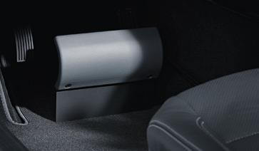The pedal cover prevents unintended pedal application, unfailingly and in any situation.