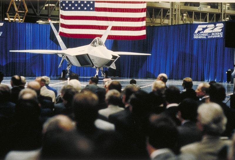 April: Final assembly of the second YF-22 prototype begins. 8 June: Pratt & Whitney delivers its first flyable prototype YF119 engine to Lockheed.