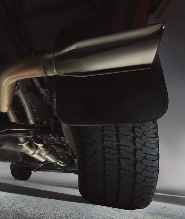 TRD PERFORMANCE DUAL EXHAUST Energize the brute within with some deep breathing exercises.