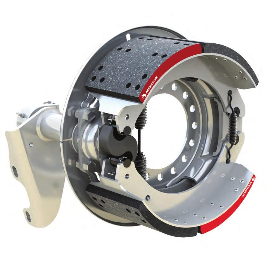 MERITOR Q PLUS BRAKE Engineered To Assist Vehicle Manufacturers Meet FMVSS 121 Stopping Distance Requirements The Meritor Q Plus cam brake system remains the industry standard by which others are